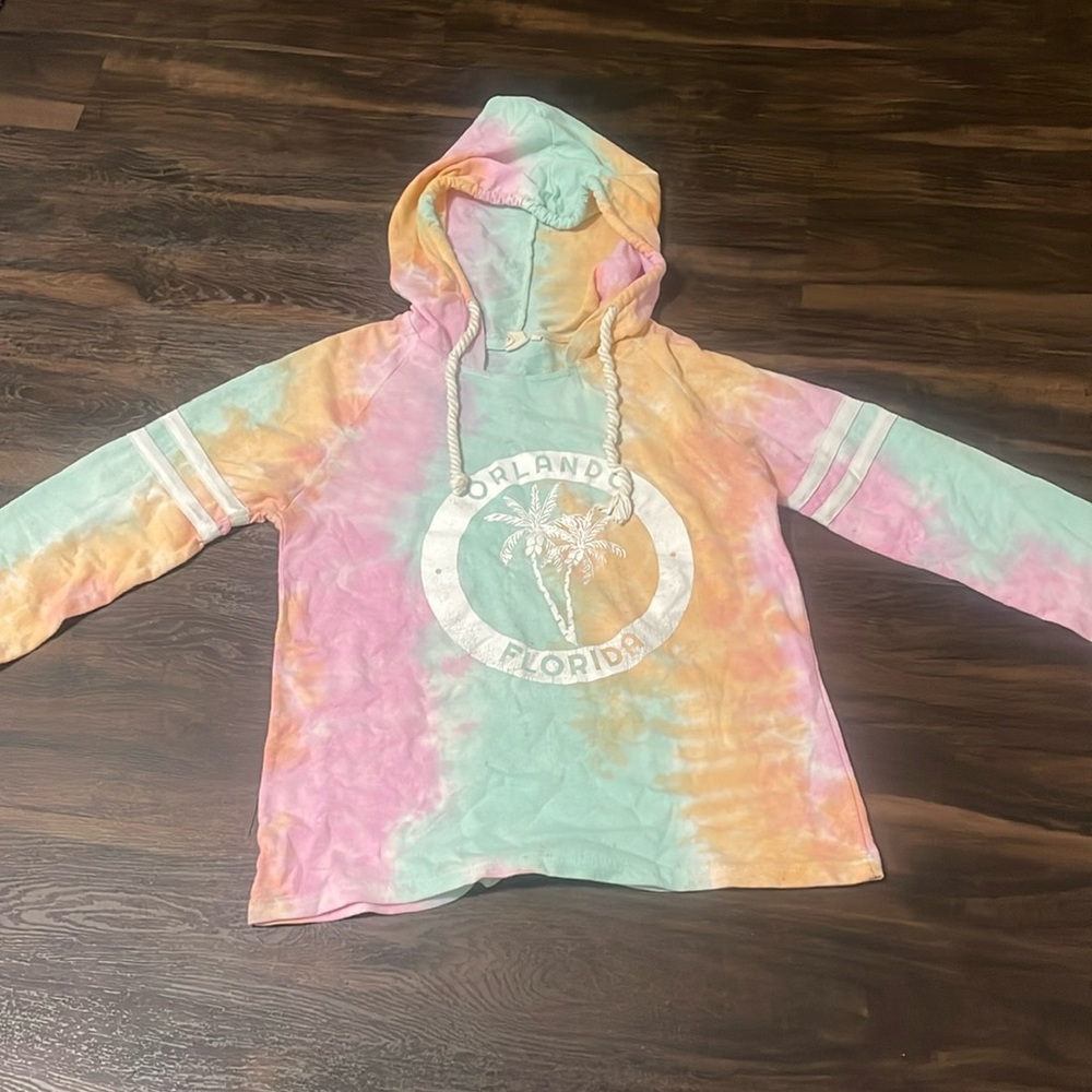 Tye die hoodie